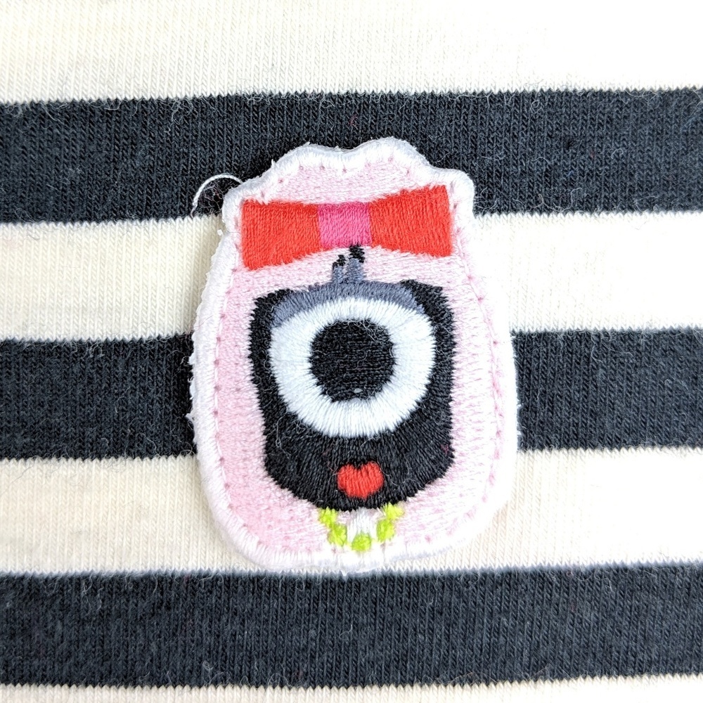 Kate Spade x Darcel Analiese Striped Tee - Size M - Picture 2 of 5